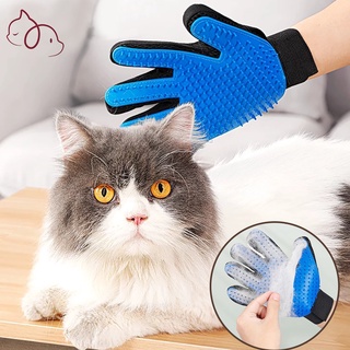 Cat Grooming Glove Hair Remover ถุงมือกำจัดขนแมวและสุนัข Cat Brush Grooming and Care แมวนวดสัตว์เลี้ยงอุปกรณ์เสริมถุงมือ