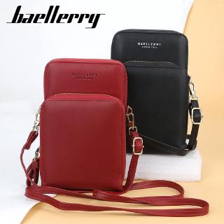 Baellerry กระเป๋าสะพายไหล่ เมสเซนเจอร์ ขนาดเล็ก มีซิป สำหรับผู้หญิง