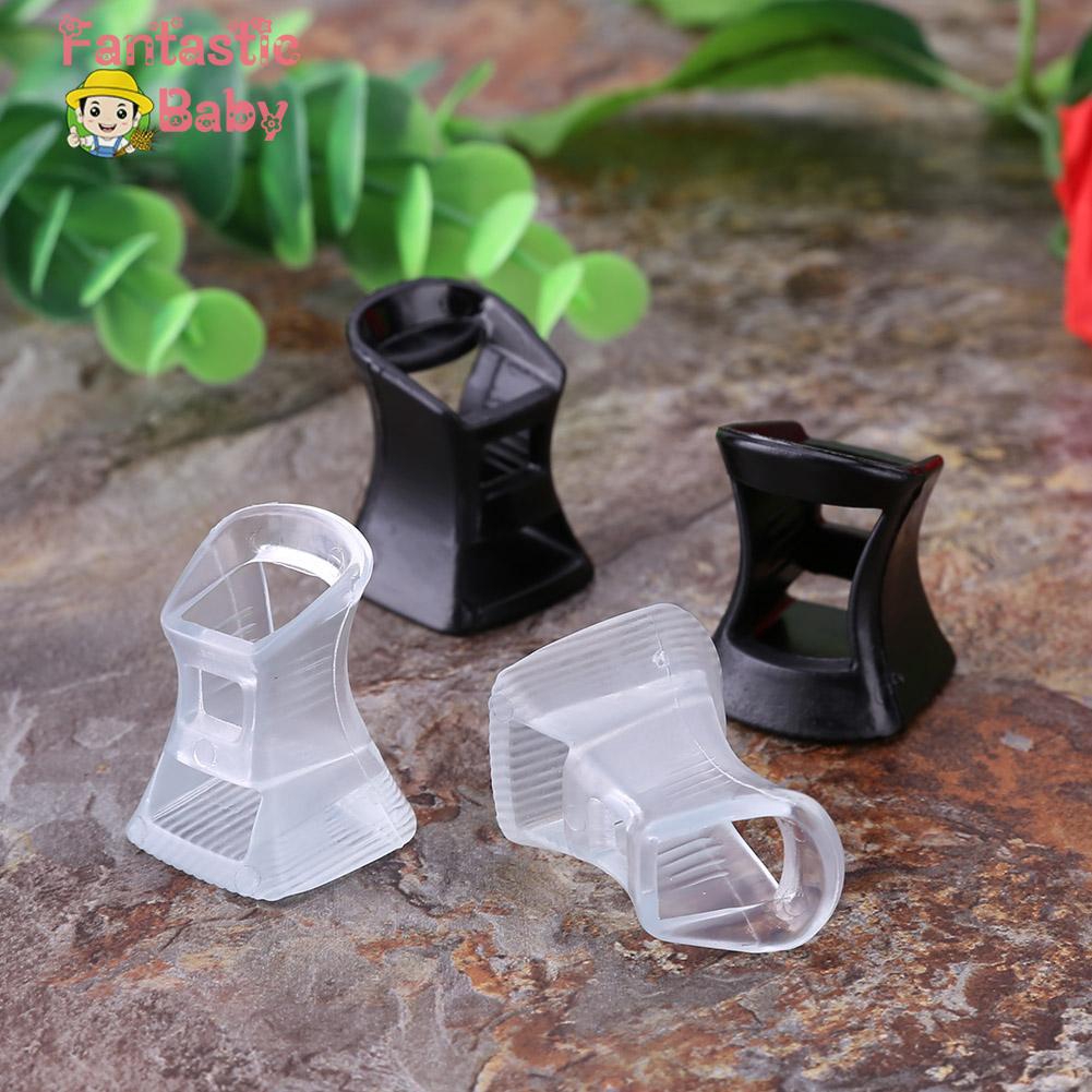 BABY 2pcs Women Horseshoe Antislip PVC High Heel Protectors Shoes Heel