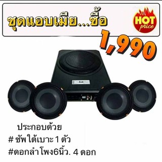 ชุดลำโพง เบสบอค 10นิ้ว