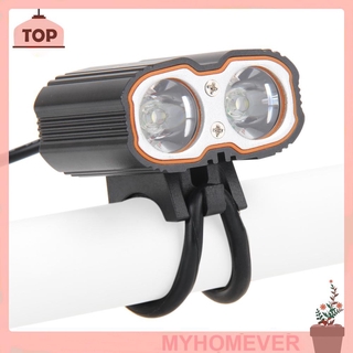 Myy ไฟหน้ากันน้ํา 6000 Lm 2 X Cree Xm - L T6 Usb Led สําหรับรถจักรยาน