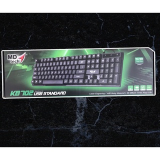 USB Keyboard MD-TECH (KB-702) Black