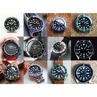ขอบเซรามิคแบบเรียบ Flat Ceramic Insert แบรนด์ DLW Watches สำหรับ Seiko SKX007,009,011,A65, Seiko 5 Sports SRPD