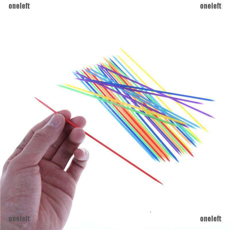 jak 30pcsset Classic Plastic Pick Up Sticks Set Traditional Game Toy ...
