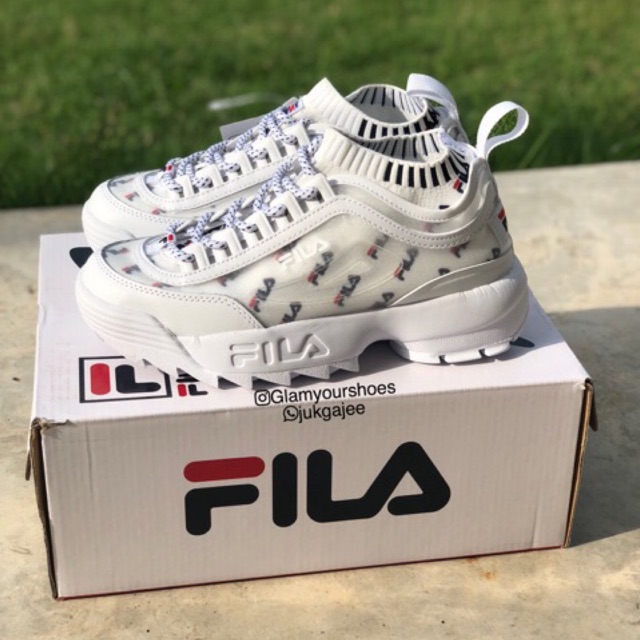 fila disruptor monomesh sockfit