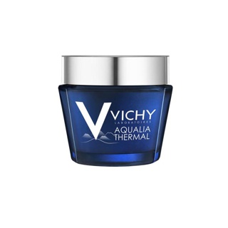 วิชี่ Vichy Aqualia Thermal Night Spa ครีมบำรุงหน้าเพิ่มความชุ่มชื่น สบายดุจทำสปา 75ml.(มาส์ก ไนท์ สปา ผิวชุ่มชื่น)
