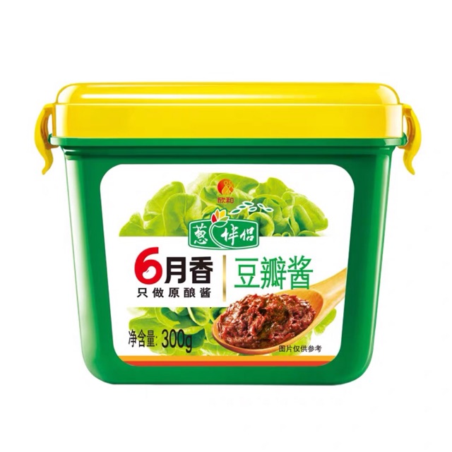 B18 ซอสถั่วเต้าซี่ ซอสเสฉวน พร้อมส่ง (六月香 豆瓣酱) 300g ซอสสำหรับปรุงบะหมี่ ยำ ทำอาหารเสฉวน ซอส พริก เครื่องปรุงรส เสฉวน