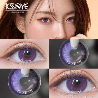 KSSEYE คู่คอนแทคเลนส์สีความงามดวงตาเครื่องสำอางค์และติดต่อตา Anime Eye Trial Eye Contact เลนส์สายตาสั้นสำหรับนักเรียน 14.00 มม