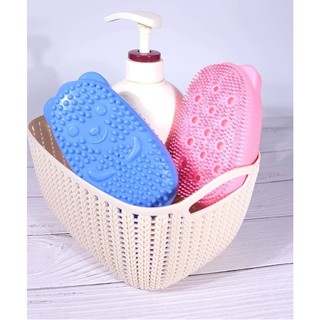 Bubbles bath brush แปรงซิลิโคนอาบน้ำขจัดคราบผิว