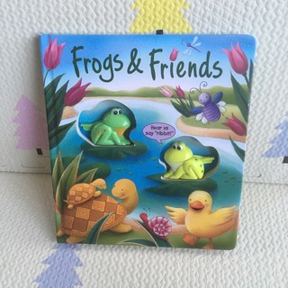 Frogs &amp; Friends (board book )