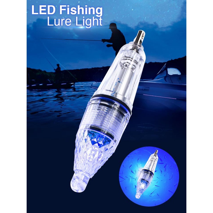 #M58 ไฟ Led ไฟล่อปลาโคมไฟตะขอไฟตกปลาหมึก ทุ่นไฟ LED ล่อปลา LED Fishing Lure Light (พร้อมส่ง)