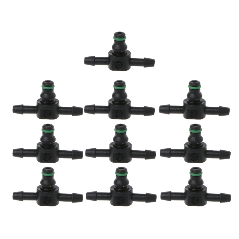 YO สําหรับ 110 Series หัวฉีด T-Type 3 Way ท่อน้ํามันท่อน้ํามันเชื้อเพลิง Joiner Connector