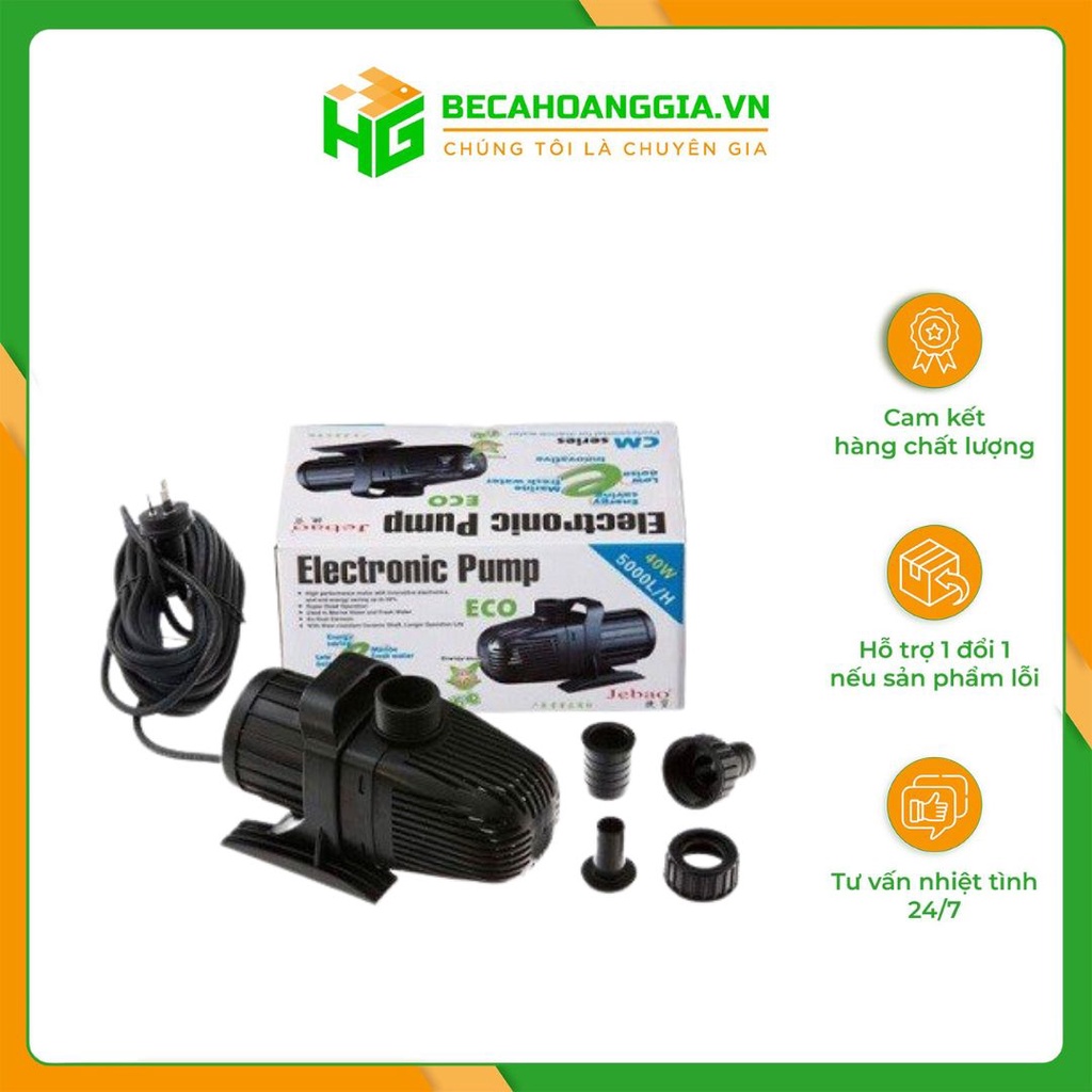 Jebao CM5000 ถึง CM20000 ปั๊มประหยัดพลังงาน - Royal Aquarium