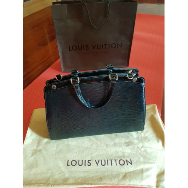 กระเป๋าLouis Vuitton classic epi leather elect brea Bag หลุยส์ วิตตอง ของแท้ สีดำ