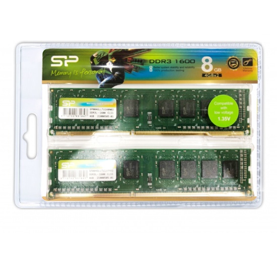 Silicon Power RAM DDR3L PC/Notebook 4GB/8GB 1600 Mhz Low Voltage - รับประกันตลอดอายุการใช้งาน