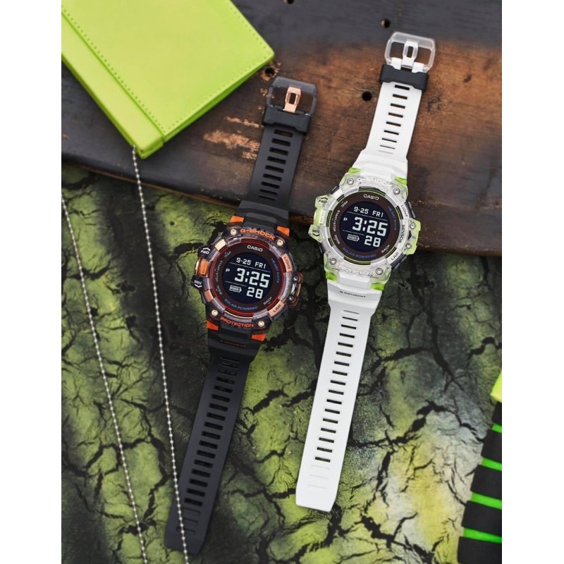 G-SHOCK G-SQUAD GBD-H1000, GBD-H1000-1A4, GBD-H1000-7A9 with Heart Rate Monitor and GPS
