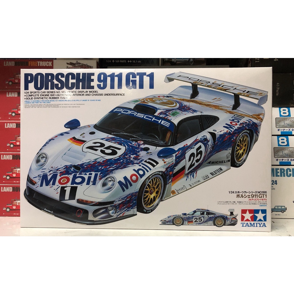 TA24186 Tamiya  Porsche 911 GT1 1/24 ราคา ถูกที่สุด ดีลบีเคเค