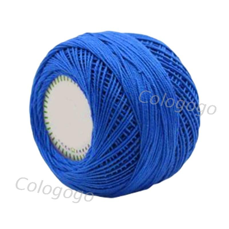 COLO 3 Strand Cotton Hand Knitting Yarn DIY Weave Embroidery Lace