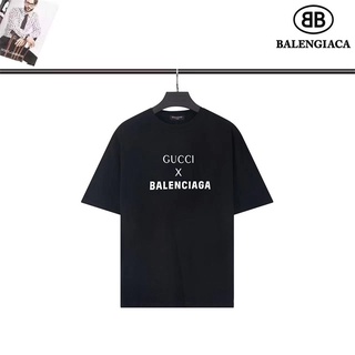 [S-5XL]เสื้อยืดลําลอง แขนสั้น คอกลม พิมพ์ลายโลโก้ แฟชั่นสําหรับผู้ชาย และผู้หญิง