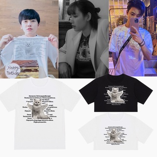 NCT  blackpink itzavibe เสื้อแมว cat angal   [S-3XL]