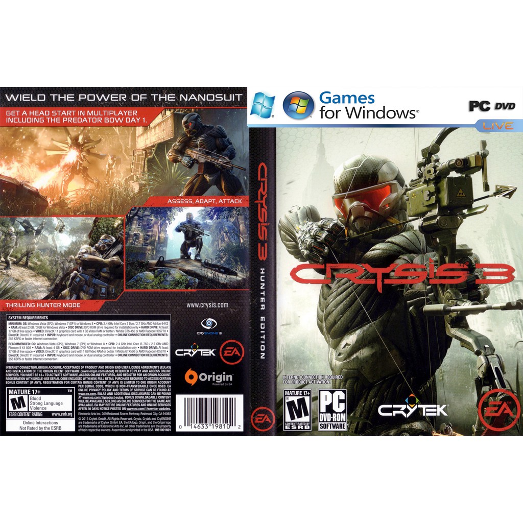 เกมพีซี Crysis 3 [ออฟไลน์]