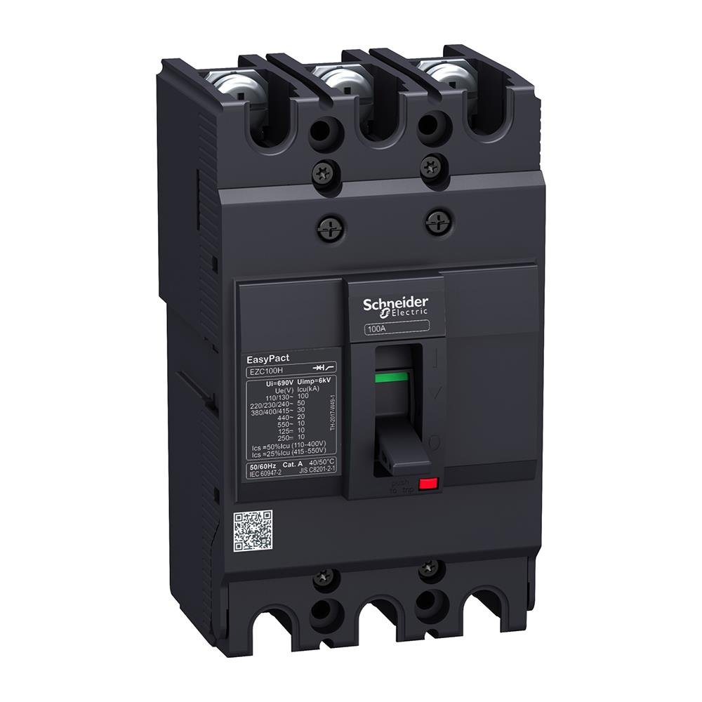 เมนเบรกเกอร์ MCCB SCHNEIDER EZC100H3050 SQD 50A