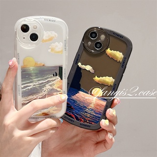 เคสป้องกันโทรศัพท์มือถือ ลายดวงอาทิตย์ตก สําหรับ Vivo V23 V20 Pro Y15A Y15S Y21 Y21s Y33s Y33T T1x Y20 Y20s Y20i Y12A Y12s Y21T Y20s Y17 Y15 Y12 Y50 Y30s Y19 Y95 Y93 Y1s Y91C Y91i