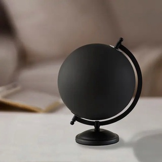 ลูกโลก ลูกโลกสีดำ ของตกแต่งบ้าน LINDRANDE Decoration earth globe black28 cm ลินดรันเด ของตกแต่ง ตั้งโชว์