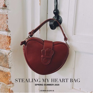 (Used once) Jemmidoris Stealing My Heart Bag 2020 สี Burgundy