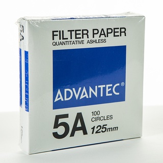 ADVANTEC FILTER PAPER NO.5A,125mm.