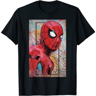 เสื้อยืด พิมพ์ลาย Marvel Spider-Man Far from HomeSize S-5XL