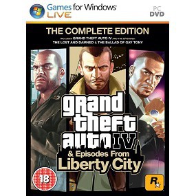 Grand Theft Auto IV / GTA 4 [Complete Edition] - เกมออฟไลน์ PC พร้อม DVD