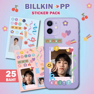 พร้อมส่ง BILLKIN PP STICKER PACK  [Sticker Die-cut] A6