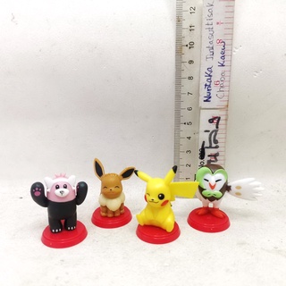 (แท้/มือ2) Kaiyodo Pokemon Battle Chess Piece Figure Toy, หมากรุกโปเกม่อน ตุ๊กตา แมวน้ำร้องไห้ คาบเนื้อ​ สวยๆ POKEMON