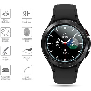 ฟิล์มกระจกนิรภัยกันรอยหน้าจอสําหรับ Samsung Galaxy watch4 40 44มม. สําหรับ watch4 classic 42 46mm