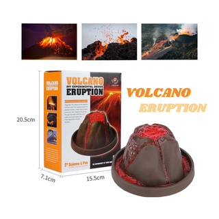 🌋Volcano Eruption DIY ภูเขาไฟลาวาปะทุ ชุดทดลองวิทยาศาสตร์ ของเล่นวิทยาศาสตร์​  ของเล่นเสริมพัฒนาการ ของเล่นเด็ก