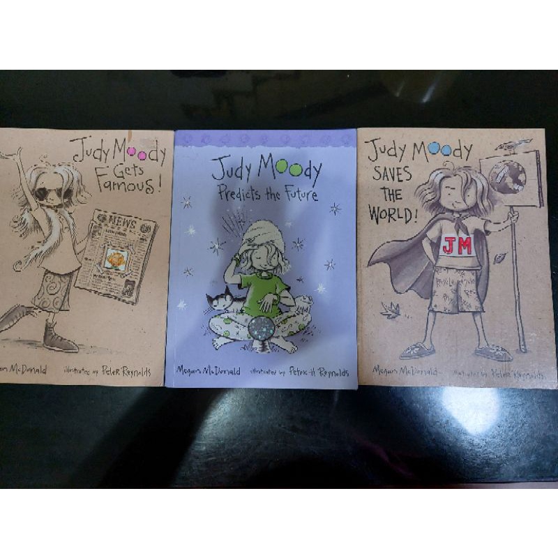 Judy Moody get famous, Jludy Moody Predicts the fure, Judy Moody saves the world