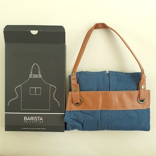 🔥พร้อมส่ง🔥แท้💯  ผ้ากันเปื้อน  Barista Denim  nespresso  มือหนึ่ง