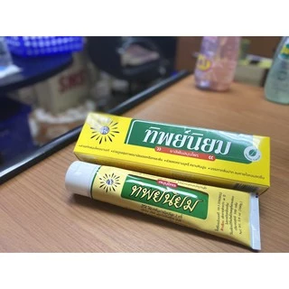 NS (1หลอด) ยาสีฟัน ทิพย์นิยม ลดคราบบุหรี่ หินปูน Thipniyom 160 กรัม