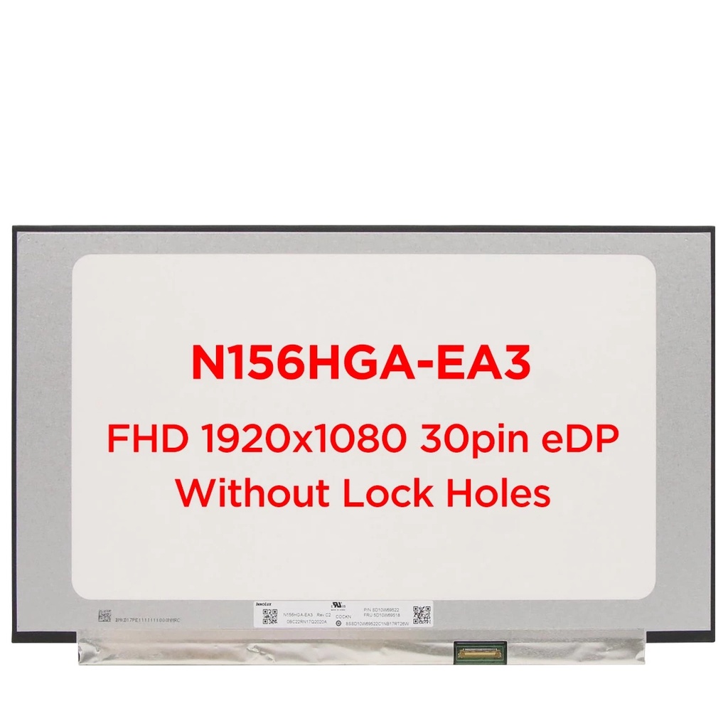 หน้าจอ 15.6 นิ้ว 30PINS N156HCA-EAA B156HAN02.1 NV156FHM-N47 NT156FHM-N61 n62 N156BGA-EA3 N156HGA-EA