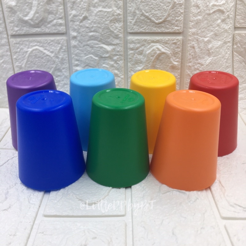 [LPP] Rainbow Cup แก้วรุ้ง​ แก้วพลาสติก สีรุ้ง