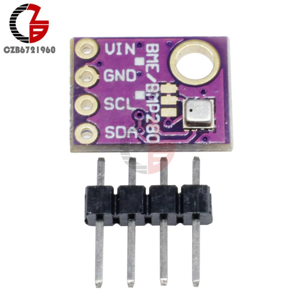 โมดูลเซนเซอร์วัดอุณหภูมิความชื้นดิจิตอล bme 280 i 2 c spi 1 . 8 v