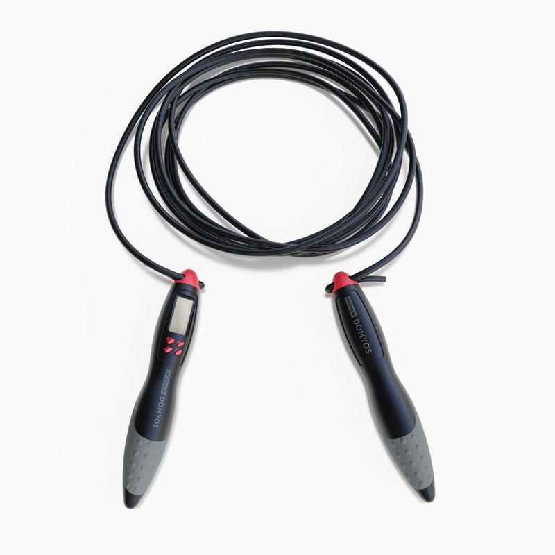 เชือกกระโดดพร้อมเครื่องวัด DOMYOS / DOMYOS Counter Skipping Rope