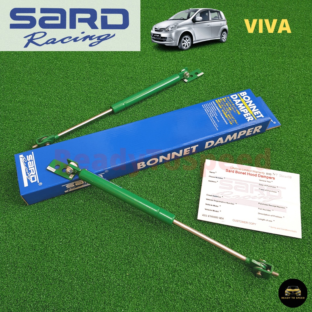 SARD โช้คอัพฝากระโปรงหน้า Perodua Viva