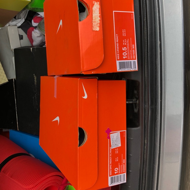 รองเท้าวิ่ง nike epic react flyknit & legend react แท้มือสองราคาไม่แพงคับ