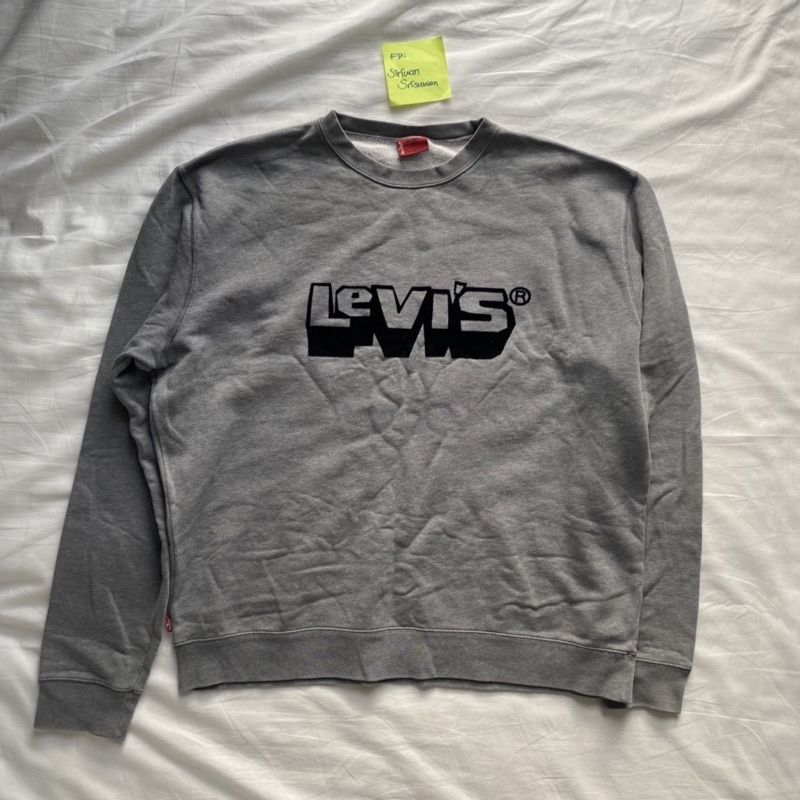 [เสื้อกันหนาวมือสอง] Levi’s เสื้อสเวสเตอร์