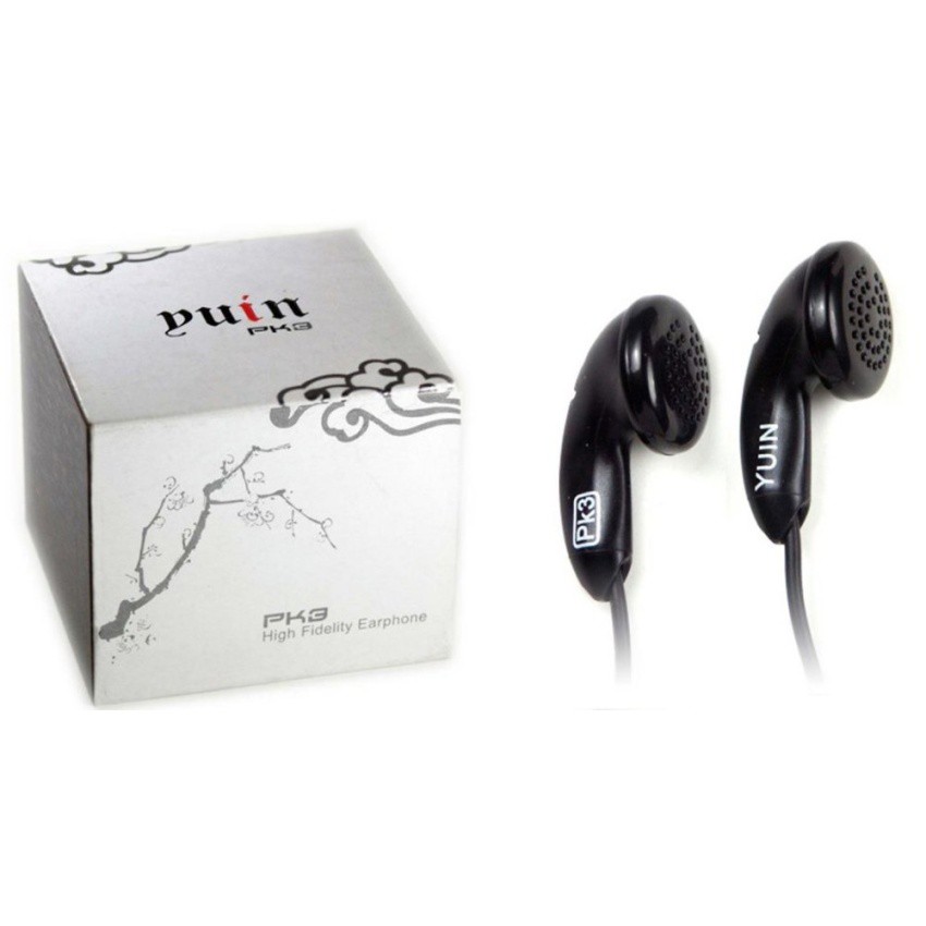 Yuin หูฟังเอียร์บัด รุ่น PK3 - black