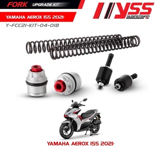 YSS ชุดอัพเกรดโช้คหน้า  AEROX ปี 2021-2022 (FORK UPGRADE KIT)