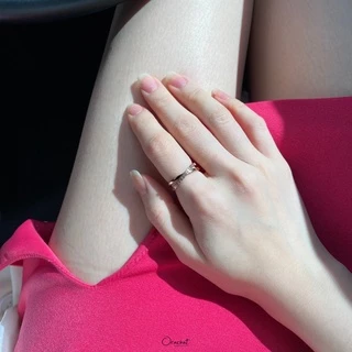 Orachat | X wink 14k ring. (แหวนตัวเรือนสแตนเลส)
