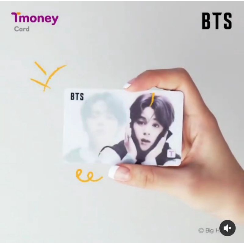 บัตร BTS T-Money 2020 Jimin